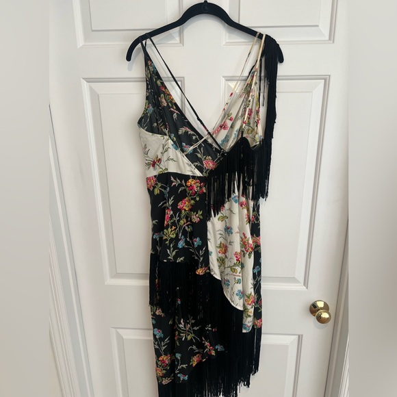 Asos Asymmetrical Floral Dress - Picture 2 of 3